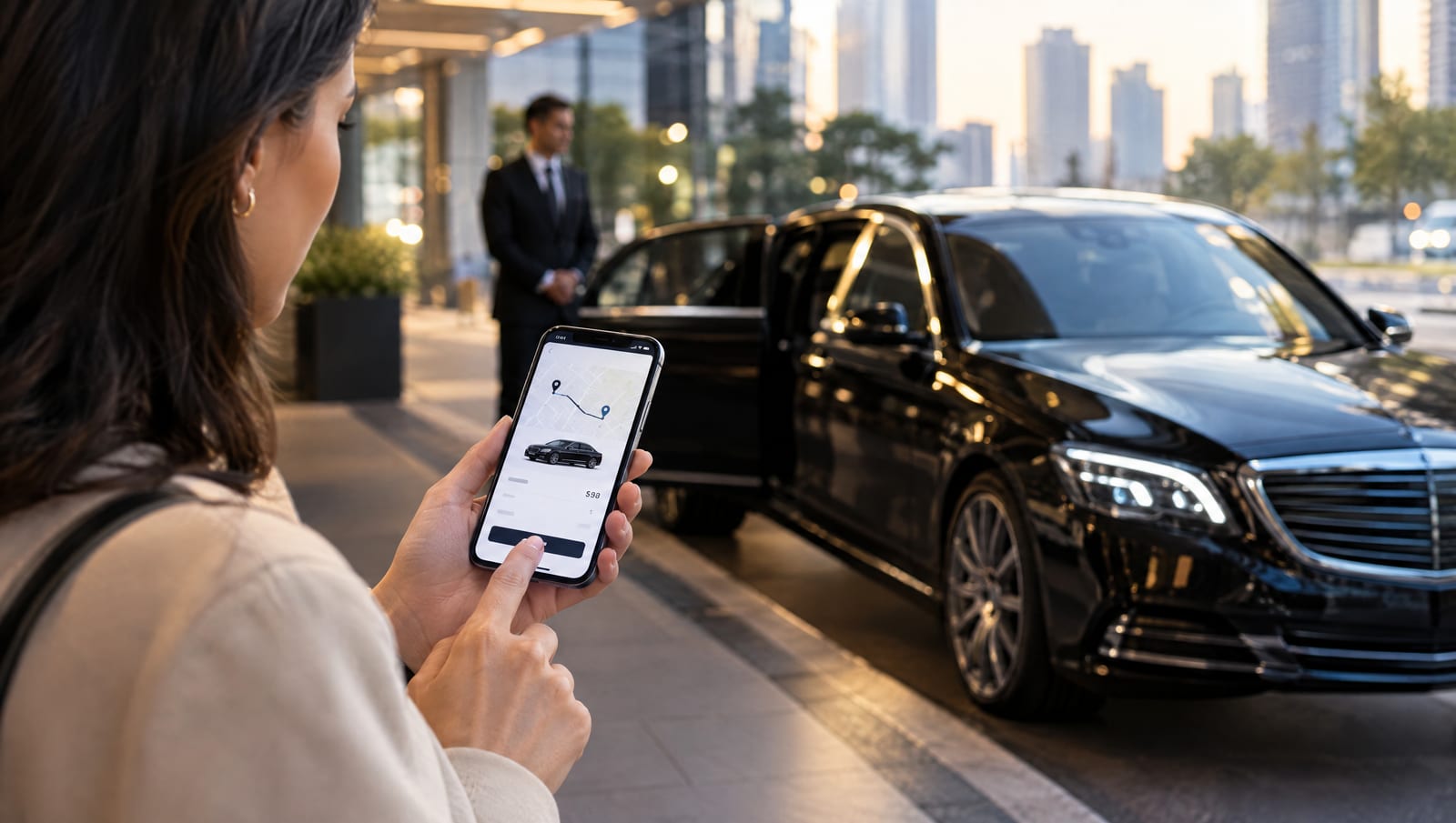 How can limo services implement instant pricing versus quote-based models