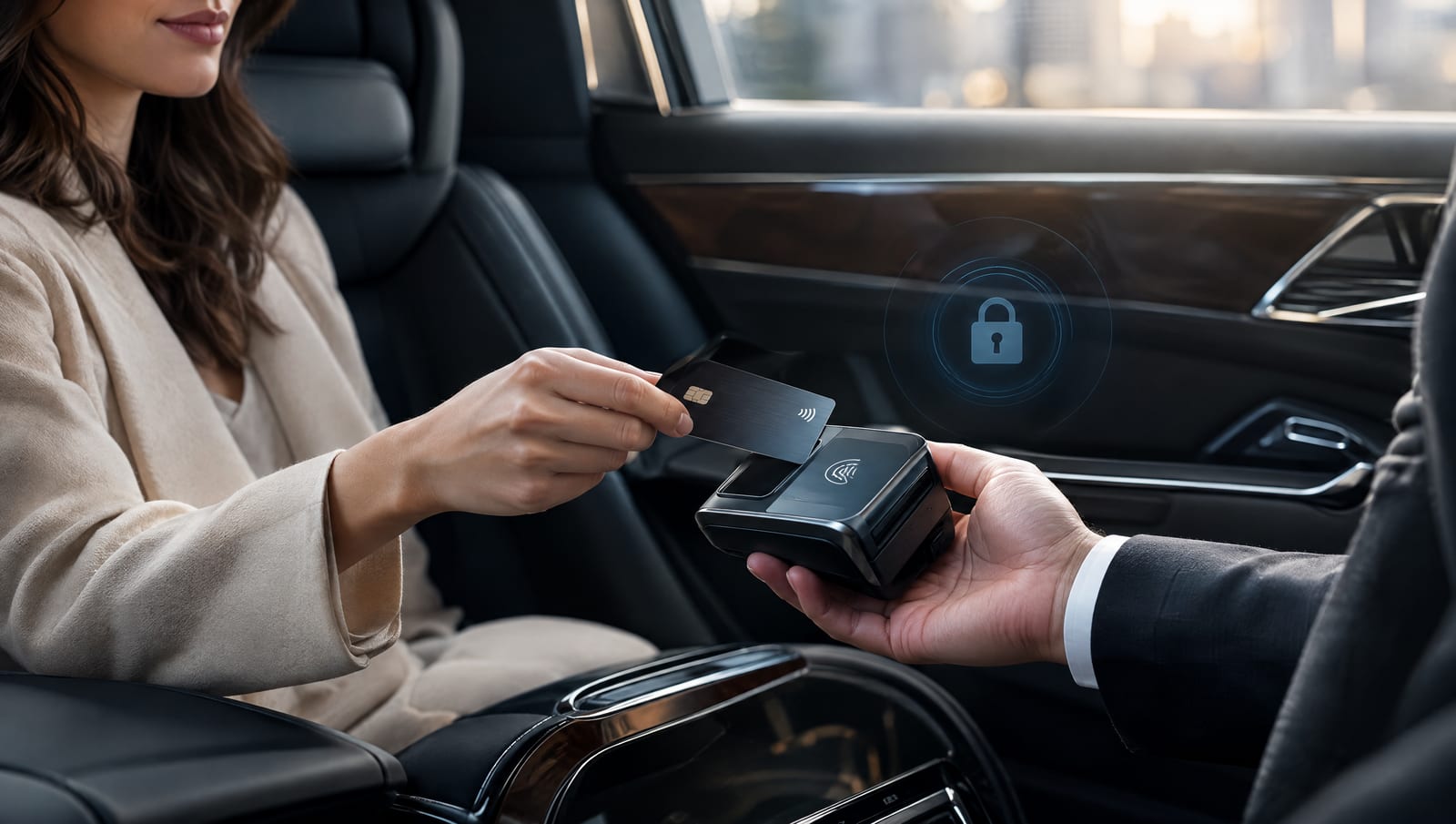 Is LimoFlow compliant with PCI and data security standards for payments